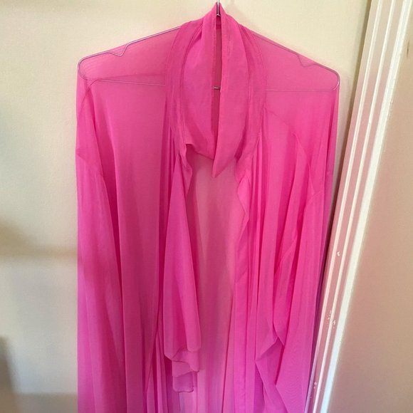 Laina Rauma Ruffle PJ Blouse in Sorbet Pink - Picture 2 of 4